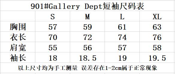 Picture of Gallery Dept T Shirts Short _SKUGalleryDeptS-XLyct90113350